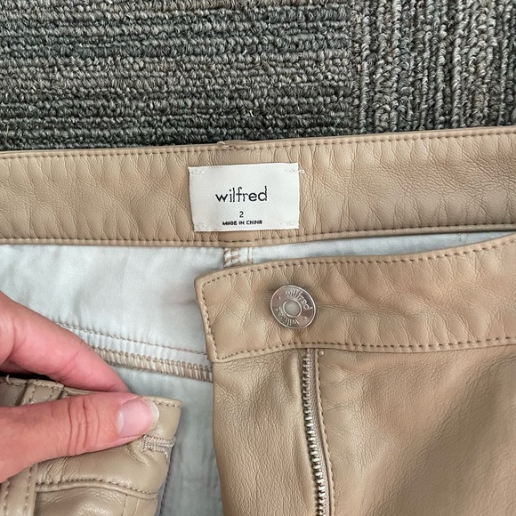 Aritzia Melina leather pants - Picture 2 of 3